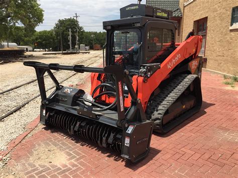 skid steer with mulching head for sale